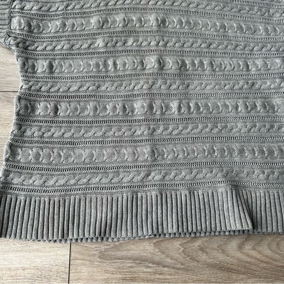 Eight Eight Eight Crowl Neck  Cable Knit Dolman Sleeve Sweater Tunics - Picture 7 of 14